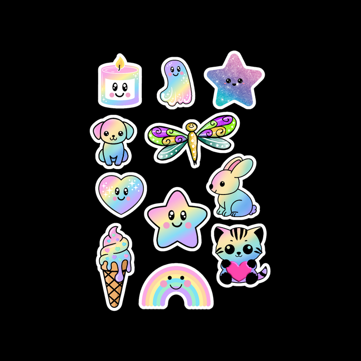 Rainbow-friends  – Premium Vinyl Stickers
